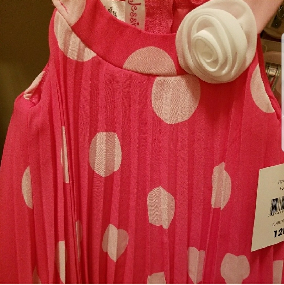 Jessica polka dot dress